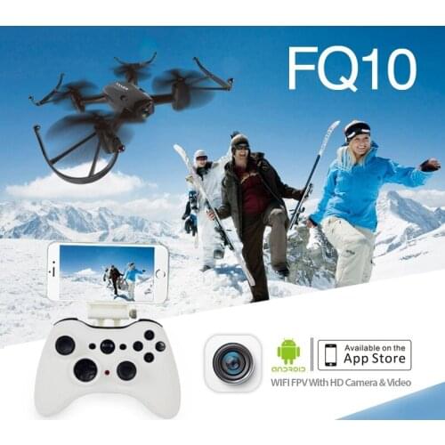 FQ777 FQ10 WiFi Drone with 720P Camera RTF 6-axis Gyro RC Quadcopter 2.4GHz Mini Pocket Drone Dron FPV RC Helicopter F18047