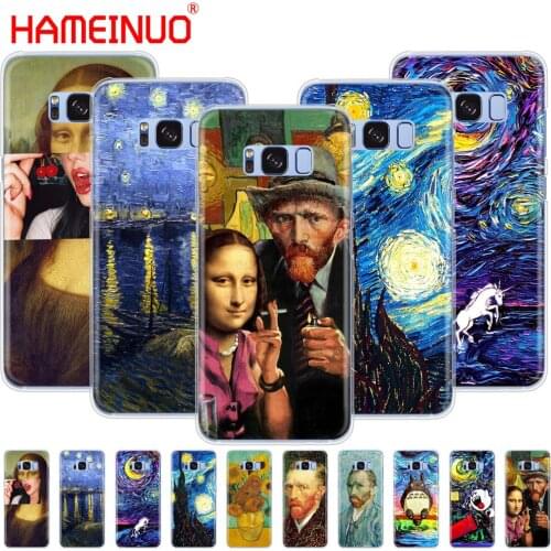 HAMEINUO Van Gogh Starry Night cell phone case cover for Samsung Galaxy S9 S7 edge PLUS S8 S6 S5 S4 S3 MINI