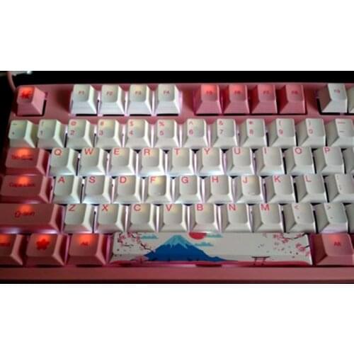 SpaceBar Keycap PBT Five Side Dye-Subbed 6.25U Cherry Profile for Mount Fuji R91A