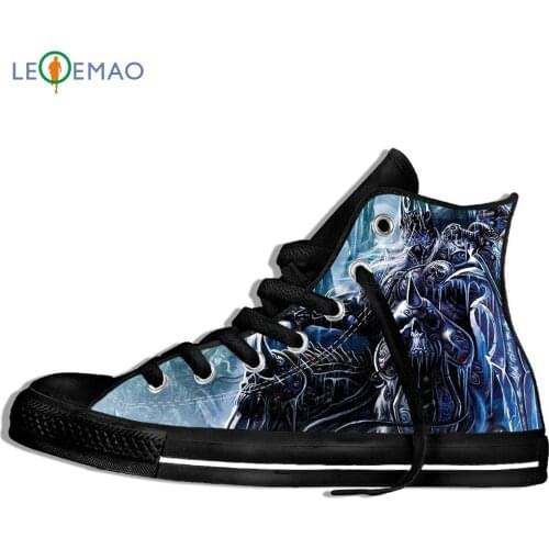 Creative Design Custom Sneakers Hot Printing World Of Warcraft Unisex Lightweight Trends Comfortable Ultra Light Sports Shoes