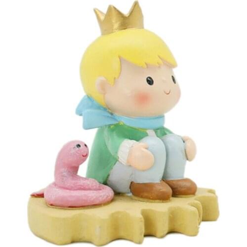 Lovely Cartoon Gifts Art Crafts Little Prince Figurine Can Be Decorated On The Desktop/ Pots/ Cake Home Office Decor