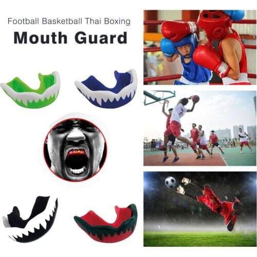 No Odor Multi-Function Mouth Guards Braces Boxing Sanda Fighting Training Mouth Guards Safe Soft Eva Dental Protective Gear
