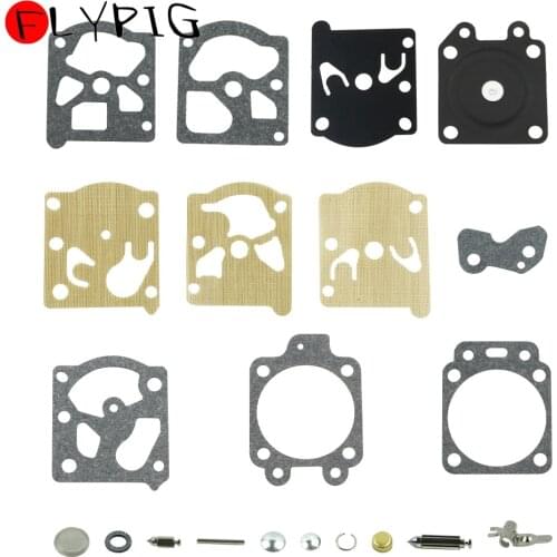 Carburetor Repair Kit Carb Rebuild Tool Gasket Set for Walbro K20-WAT K20-WT K20-WTA H20-WT STENS 615-463