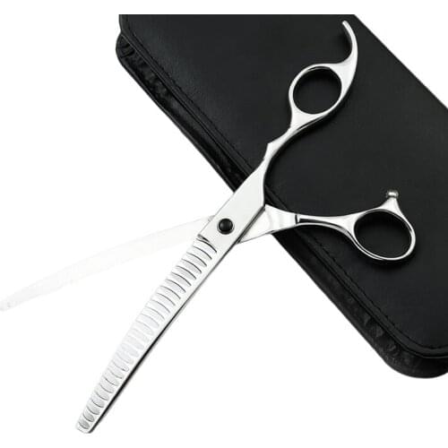 8 Inch Japanese Stainless Steel 440c Professional Haircut Thinning Dog Grooming Scissors