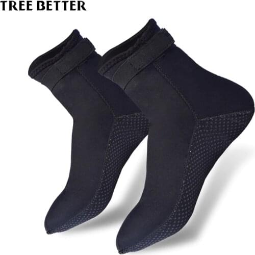Anti-skid 3mm Diving socks for men women Breathable retrograde Swimming fins sports Upstream Non-slip shoe Snorkeling Anti coral