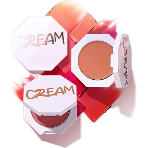 Blush Peach Cream Makeup Blush Palette Cheek Contour Blush Cosmetics Blusher Cream Korean Makeup Rouge Cheek Tint Blush