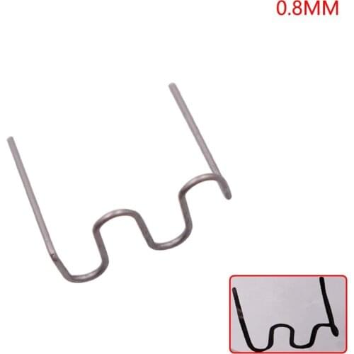100Pcs Welding Nails 0.6/0.8mm Hot Stapler Staples For Car Bumper Plastic Welder Repair Welding Machine Hot Melt Welding Tool