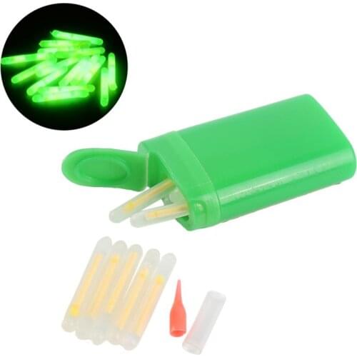 15PCS Night Fishing Fluorescent Light Float Glow Dark Float Glow Stick 1 Box Light ​Glowing Stick 4.5×3.5m