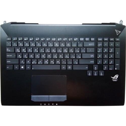 Laptop upper cover For ASUS G750JW G750JX G750JY G750JZ Palmrest Backlit AR TR Keyboard with touchpad