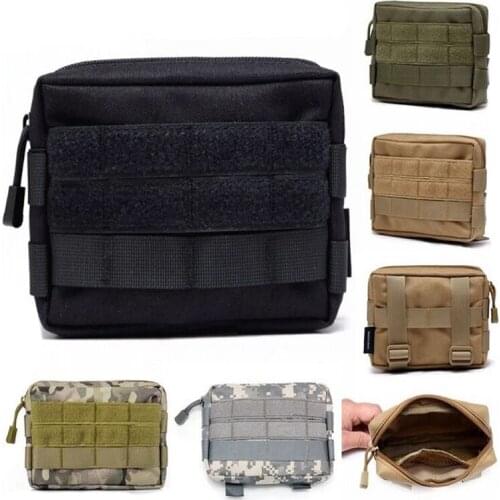 CQC Outdoor Military Molle Utility EDC Tool Waist Pack Tactical Medical First Aid Pouch Phone Holder Case Hunting Bag