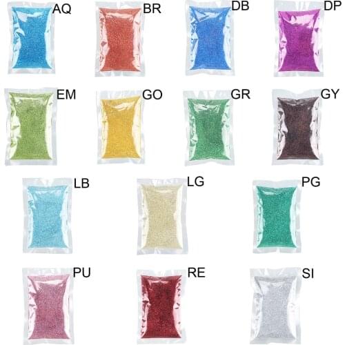 50g 14 Color Mica Gold powder Pigment for DIY decoration Paint Cosmetic Metal Colorful Dust Soap Dye