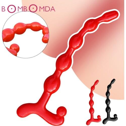 Anal Beads Adult Sex Toys Anal Pull Beads Dildo Butt Plug Male Prostate Massager Anal Dilator Long Dildo Sex Toys For Men Women