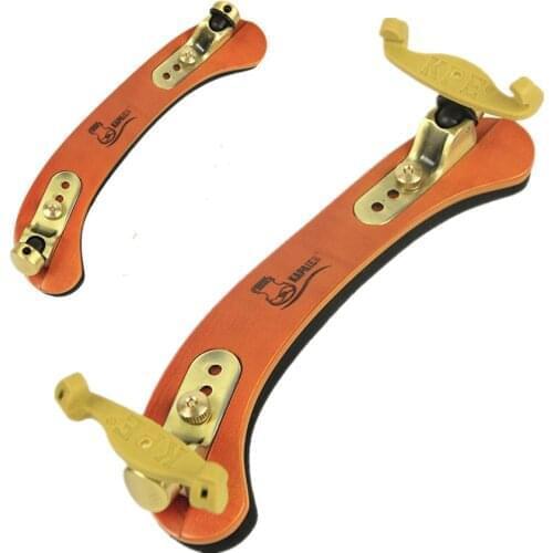 Free Shipping New Solid Multilayer Wood Violin 3/4-4/4 Violino Accessories Fittings Adjustable Shoulder Rest Pad Support