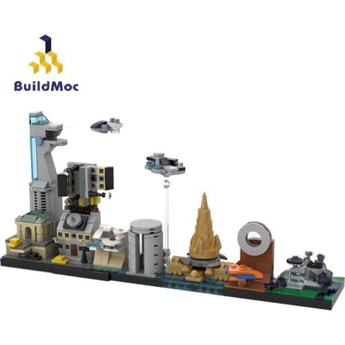 Buildmoc City Buildings Skyline Buildings Technology Buildings City Childrens Toys Building Blocks Diy Gifts For Boys