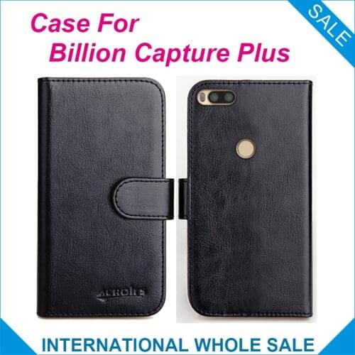 Billion Capture Plus Case 6 Colors Flip Slots Leather Wallet Cases For Billion Capture Plus Cover Slots Phone Bag Credit Card