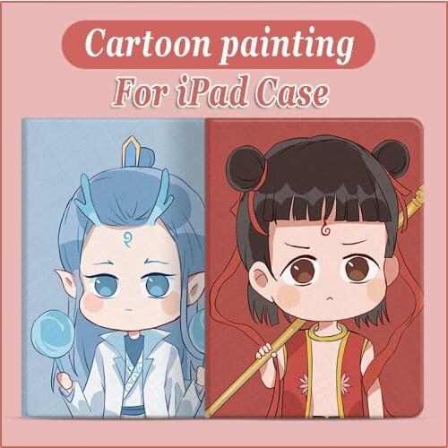 Cartoon Painting Case for IPad Case 10.2 7 8th for IPad Air2 9.7 Air3 10.5 Cover for IPad 78 Mini12345 Pro 9.7 11 12.9 Air4 10.9