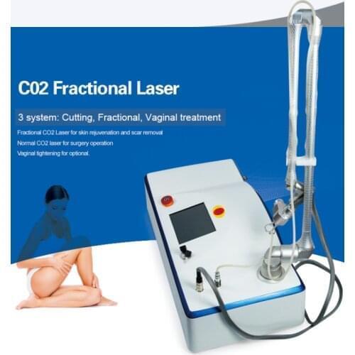 Fractional CO2 laser machine Vaginal Tighten vagina rejuvenation facial resurfacing wrinkles removal CO2 Laser machine