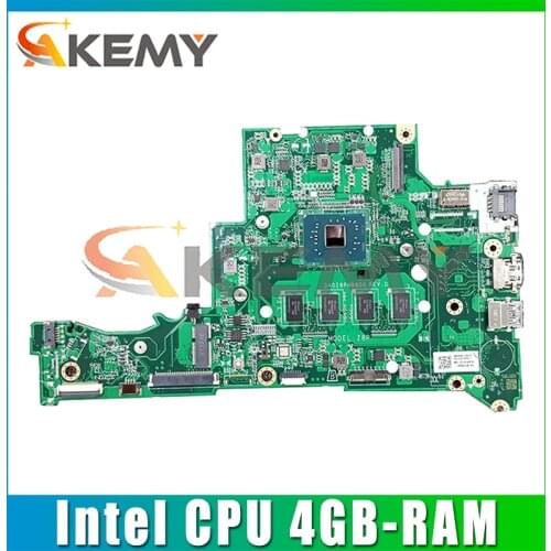 For ACER Aspire 3 A315-31 Laptop motherboard DA0Z8PMB8D0 REV:D Mainboard With Intel CPU 4GB-RAM (Without SSD) 100% Fully Tested