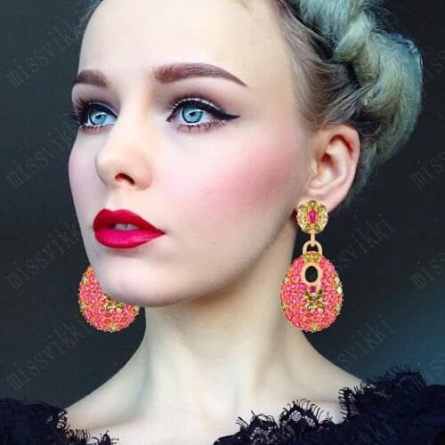 Trendy High Quality Luxury Shiny Romantic Drop Earring Women Full Mirco CZ Paved Cubic Zircon Bridal Wedding Fashion Jewelry