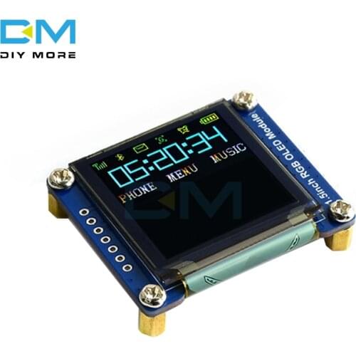 1.5inch 1.5" 128X128 RGB OLED Screen Display Module SSD1351 SPI I2C IIC for Arduino Raspberry Pi STM32