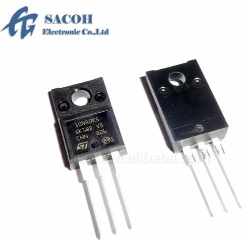 New Original 10PCS/Lot STF10N80K5 10N80K5 or STF10N105K5 10N105K5 or STF13N80K5 STF15N80K5 STF17N80K5 TO-220FP 10A 800V MOSFET