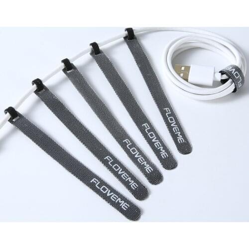 Wonderlife Cable Organizer Wire Winder Holder Earphone Mouse Aux USB Cable Management Wire 14cm Cable Protector