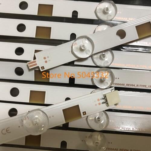 LED Backlight strip15 lamp For Sony Toshiba 55L7453D 55"TV SVT550AA0 55L7453D 55L2400VQ 130710 E306084
