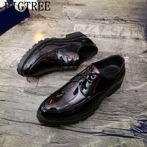 Coiffeur Wedding Shoes Men Formal Classic Shoes Men Elegant Italian Dress Shoes Men Oxford Shoes for Men Patent Leather Zapatos