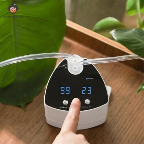 2021 Garden Smart Watering Device, Indoor Plant Watering System, Automatic Irrigation Controller, Bonsai Greenhouse Watering Kit