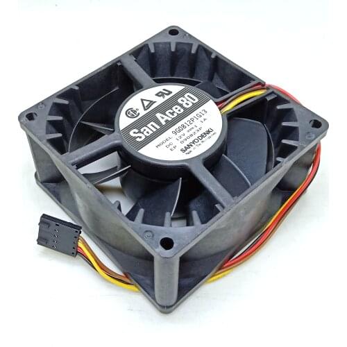 Sever fan 80mm NEW for SANYO DENKI SAN ACE 9G0812P1G13 12V 1.1A 8038 80mm 8CM high air volume 4PIN PWM cooling fan