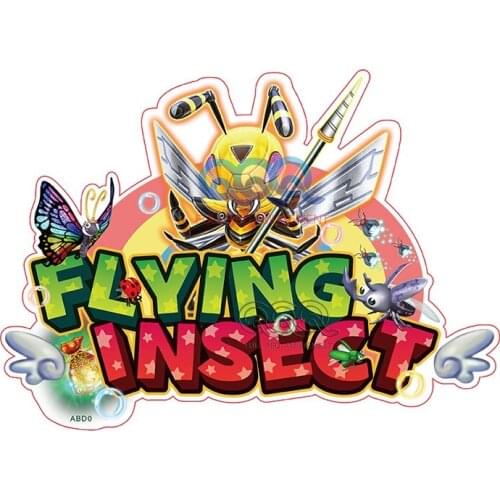 Vgame Flying Insect Arcade Skilled Fish Game Table Fishing Hunter Gambling Shooting Fish Game Software For Sale