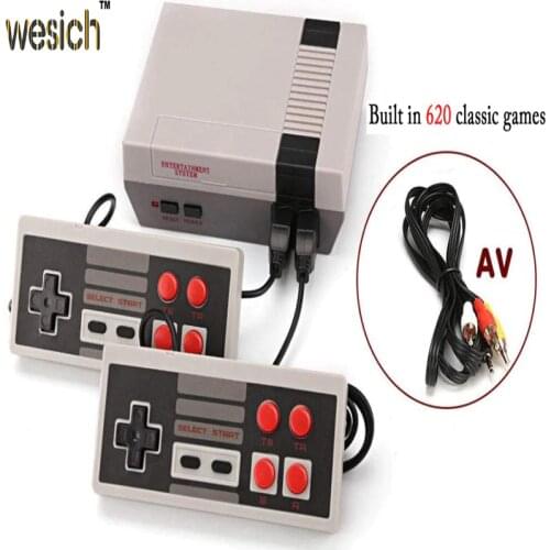 Built-In 620 Games Mini TV Game Console 8 Bit Retro Classic Handheld Gaming Player AV Output Video Game Console Toy