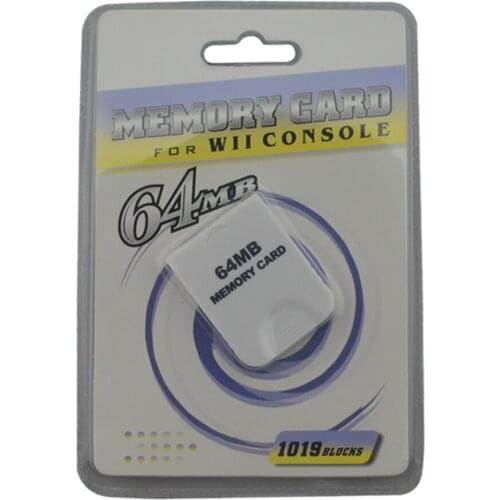 High Quality for Wii 64MB Memory Storage Card Saver For Wii For GameCube For N-GC Xmas Gift
