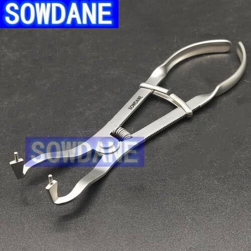 1 piece Stainless Steel Dental Matrices Forcep /Rubber Dam Clamp Forcep Dental Ivory Forceps Surgical Instruments Set