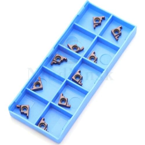 10pcs GER 120B NK9018 high quality Grooving blade CNC lathe tool finishing Slotting turning tool Cemented carbide Cutting insert