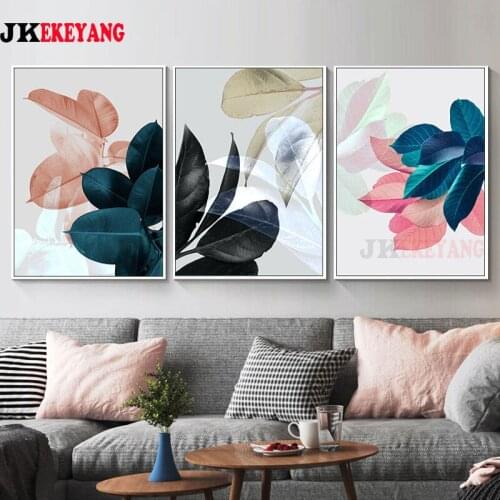 3pcs 5D Diy round/square diamond painting Pretty leaves Diamond Mosaic Embroidery cross stitch Y4028