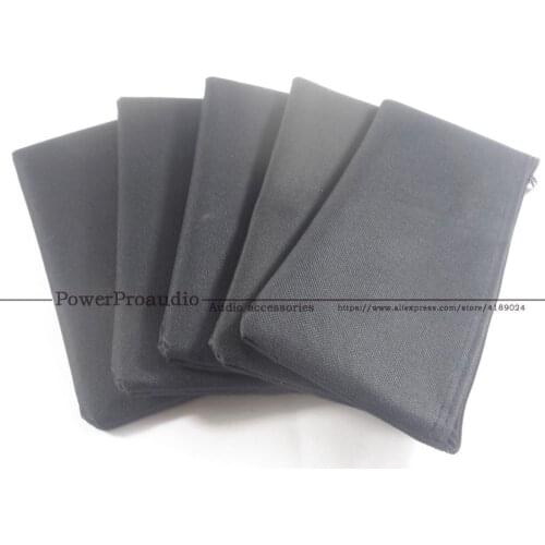 50x Professional Wired Microphone Holder cloth Case With Zipper For Sennheiser Wireless Microphone Bag Accessories or Cable