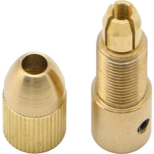 0.5-3mm 7Pcs Small Electric Drill Bit Collet Clamp Micro Twist Drill Too