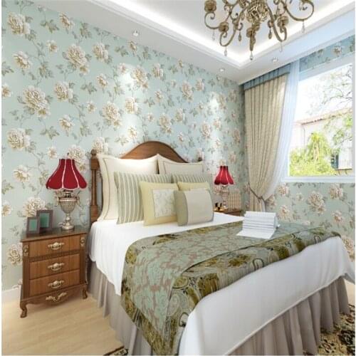 Wellyu European wallpaper water washing thick three - dimensional 3D wallpaper bedroom living room TV background wallpaper