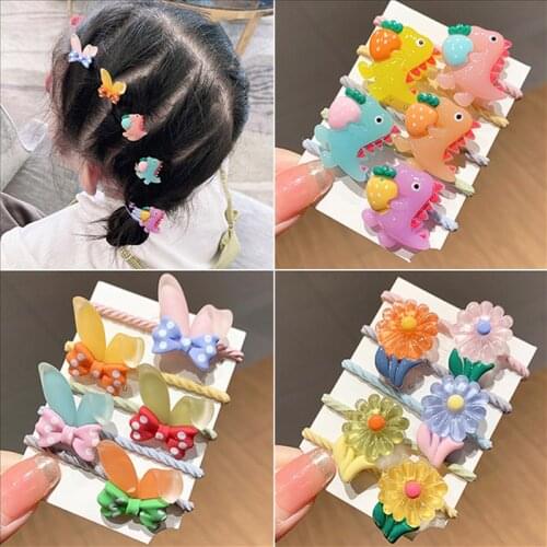 Little Girl Braided Hair Rope Baby Does Not Hurt Hair Cute Hair Tie Childrens Hair Elastic Female Princess Hair Accessories