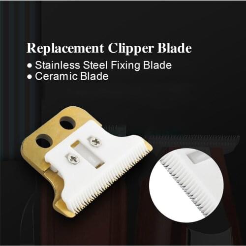 Professional Blade Cordless Hair Clipper Blade High Carbon Steel Clipper Accessories Stainless Steel Fixing Blade For Wahl 8081