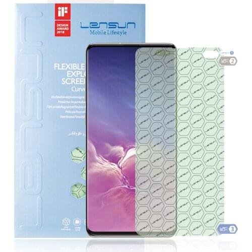 LENSUN Self-Restore Full Screen Film For Samsung S10 Plus Screen Protector