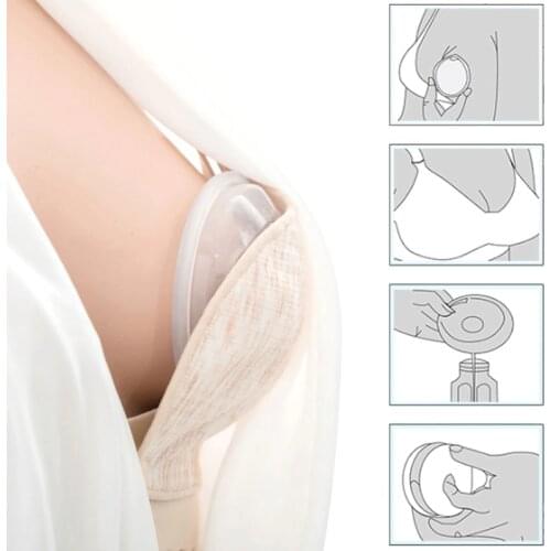 Silicone Milk Spill Collector Breast Pump Accessories Maternal Milk Collector Holder Baby Breastfeeding Bottle Puerperal Nursing