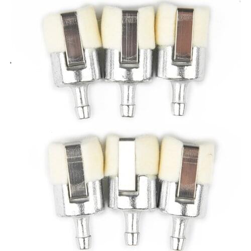 6pcs Gas Fuel Filter Pickup Replacement For Echo 13120507320 Chainsaw 125-527 Garden trimmer brushcutter edger blower Tools Part