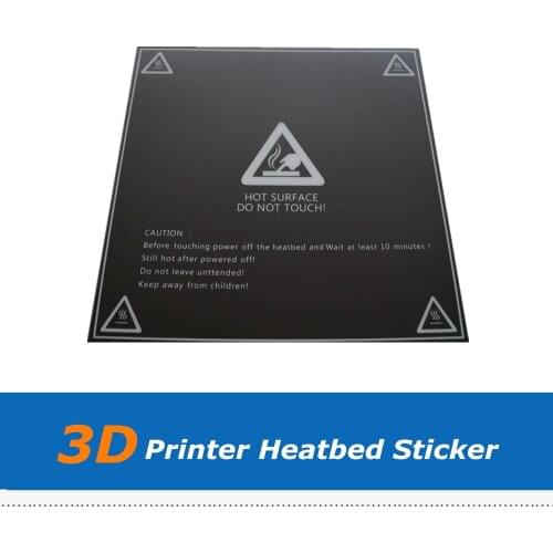 5pcs High-Temperature Resistance 214*214mm 3D Printer Build Plate Sticker Hotbed Sheet With 3M Tape For Wanhao i3 Anet A8 A6