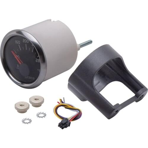 2" 52mm Car oil press gauge bar psi water temp oil press fuel gauge voltmeter 12v 24v tachometer JJCOCO