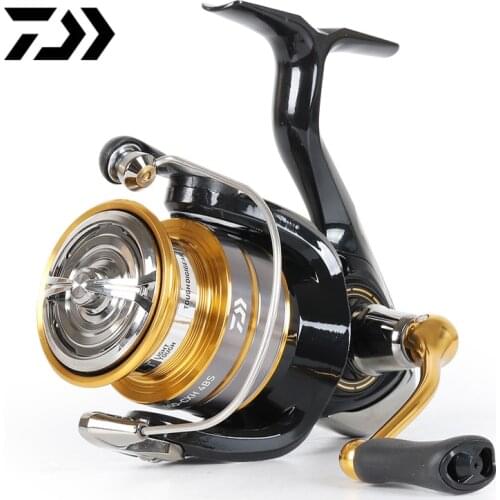 DAIWA Original crossfire lt Spinning Fishing Reel 1000-6000 3+1BB 5.2:1 gear ratio 5-12kg max drag Saltwater lightweight body