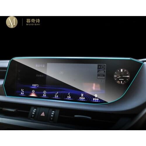 For Lexus ES250 300h 350 2018-2021Car GPS navigation Protective film LCD screen TPU film Screen protector Anti-scratch Refit RHD