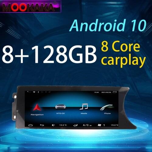 For Mecerdes Benz C-W204 2011-2014 Car Player GPS Navigation 128GB Android Auto Radio Stereo Head Unit Audio Recorder