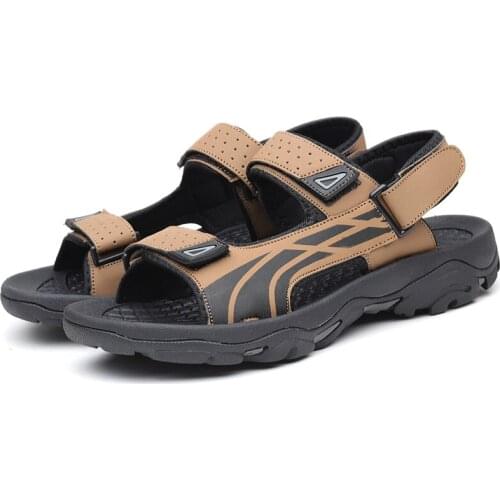 For playa sandalias sandale sandalia leather cuero sandals da deportivas hombre shoes classic roman zandalias cuir erkek couro